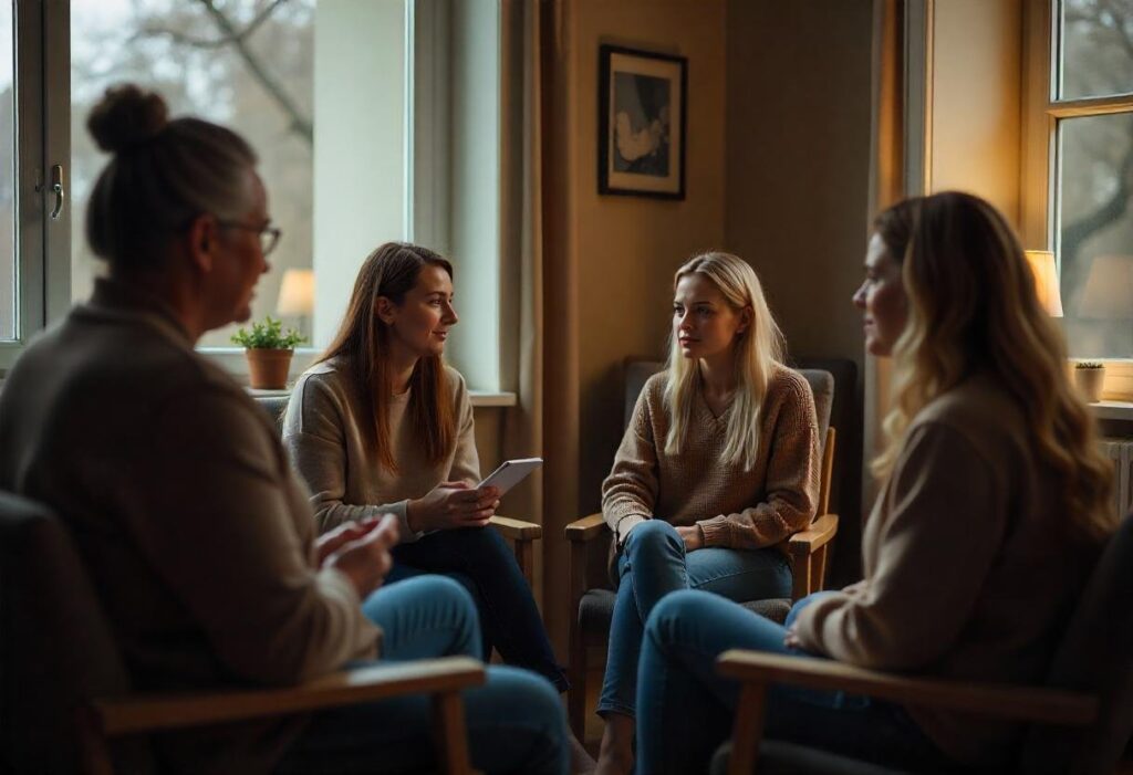 therapy session for anorexia nervosa