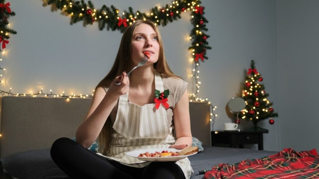 struggling with an eating disorder at christmas