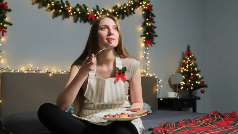 struggling with an eating disorder at christmas
